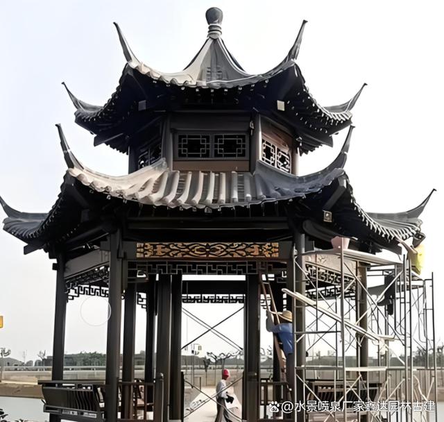 古建筑涼亭工程承包與園林綠化工程 傳統技藝與現代美學的融合